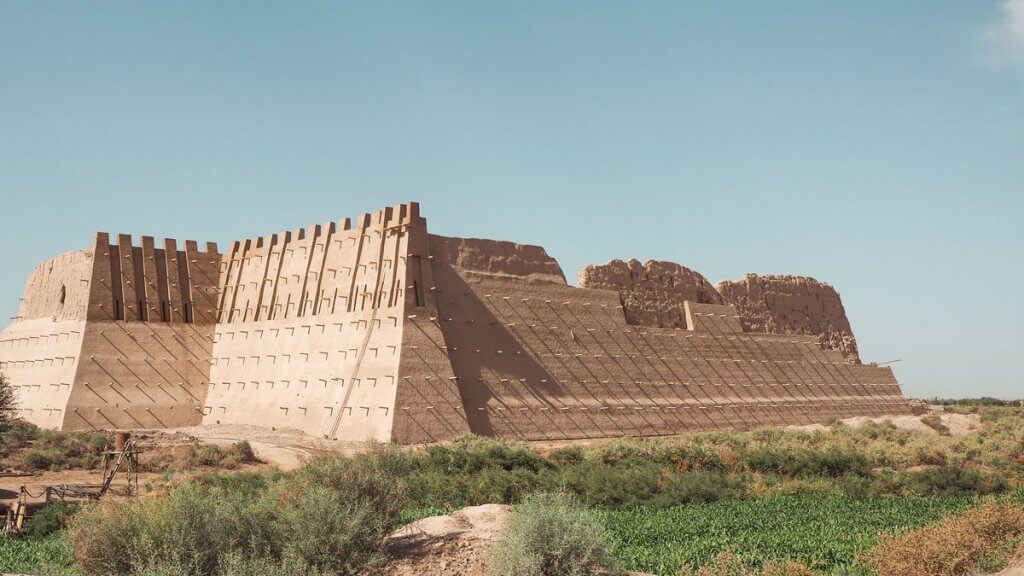 Forteresse Koy Krylgan Kala- Elliq Kala dans le Karakalpakstan