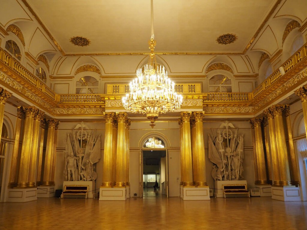le musée de l'Ermitage, Saint-Petersbourg