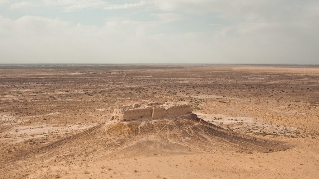 Forteresse d'Ayaz Kala- Elliq Kala dans le Karakalpakstan