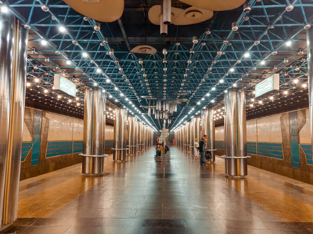 les plus belles stations de métro de Kiev - Slavutych