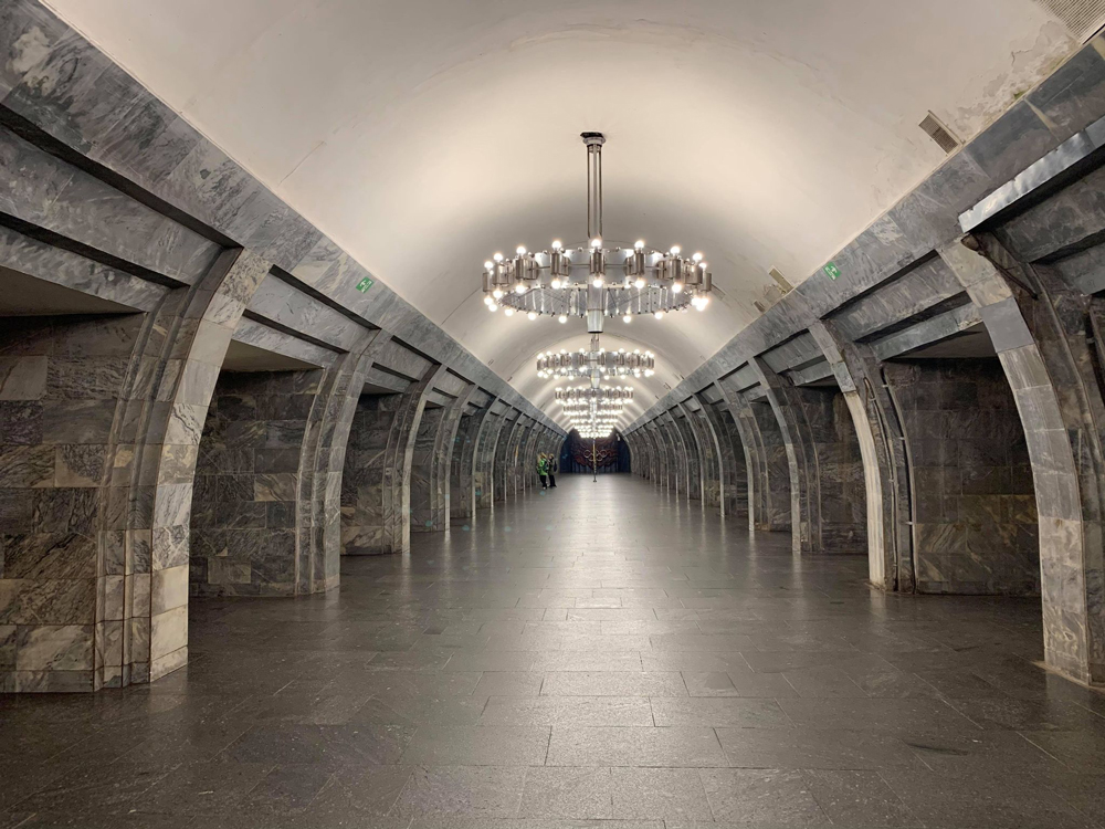les plus belles stations de métro de Kiev - Olimpiiska