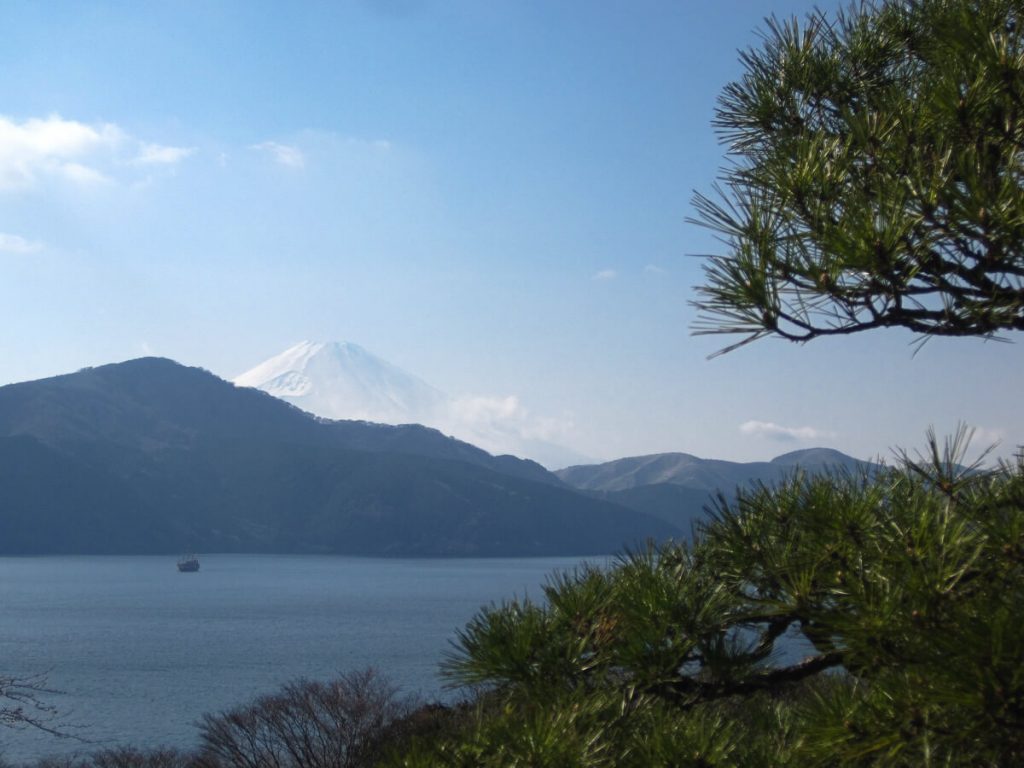 View of mount Fuji from Hakone