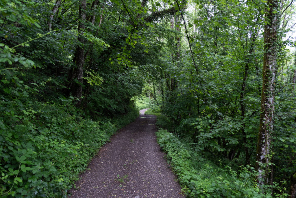 Le sentier de la cascade de Fontany