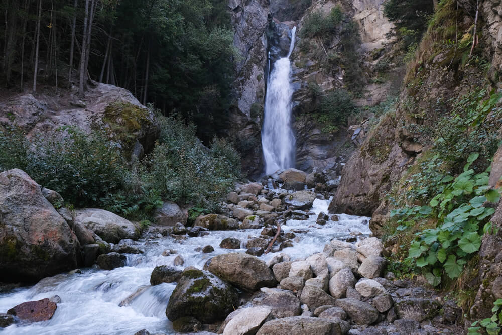 torrent de la cascade du Dard de Chamonix