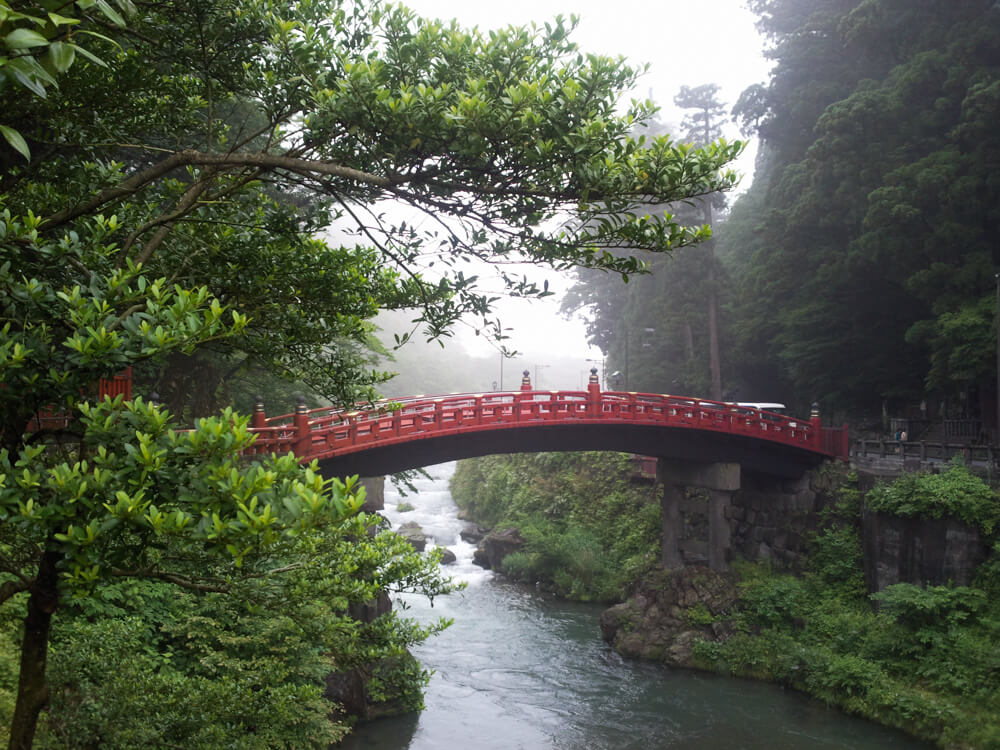 Le pont Shinkyo à Nikko