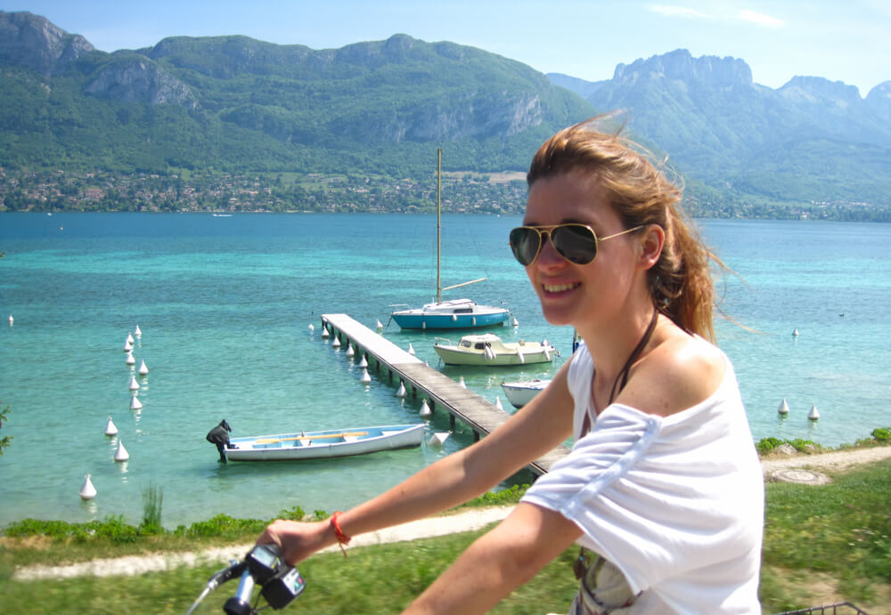 tour du lac d’Annecy à vélo