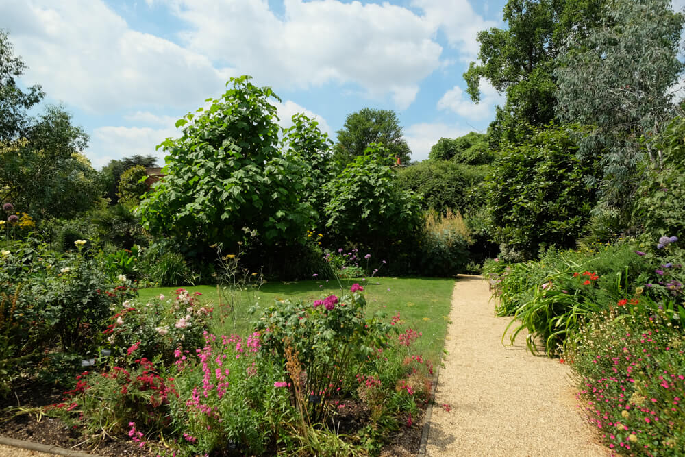 les jardins de Capel Manor, Enfield, Londres