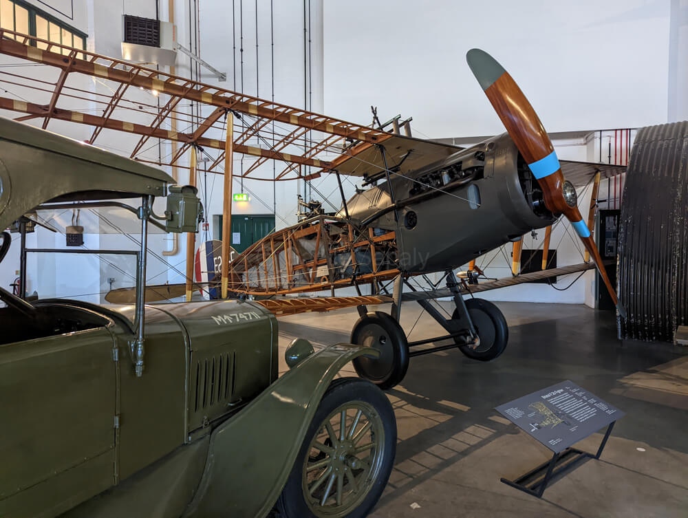 Bristol F.2  au musée Royal Air Force