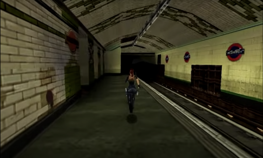 La station de métro Aldych dans Tomb Raider III