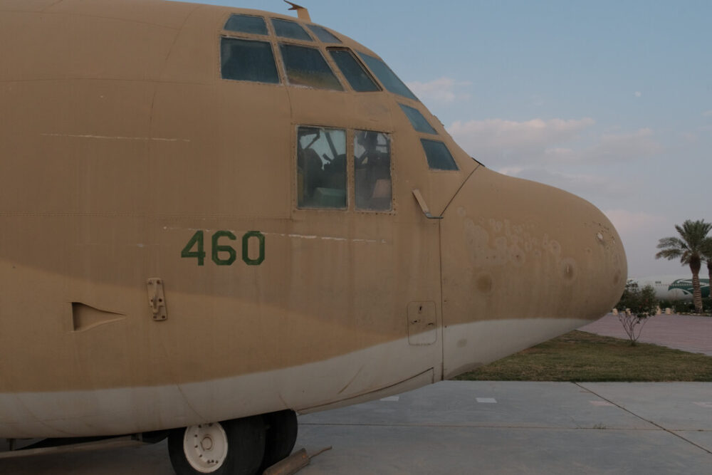 gros plan sur le Lockheed C-130H Hercules