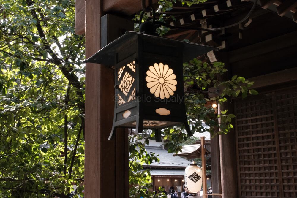 lanterne du sanctuaire Kawagoe Hikawa 